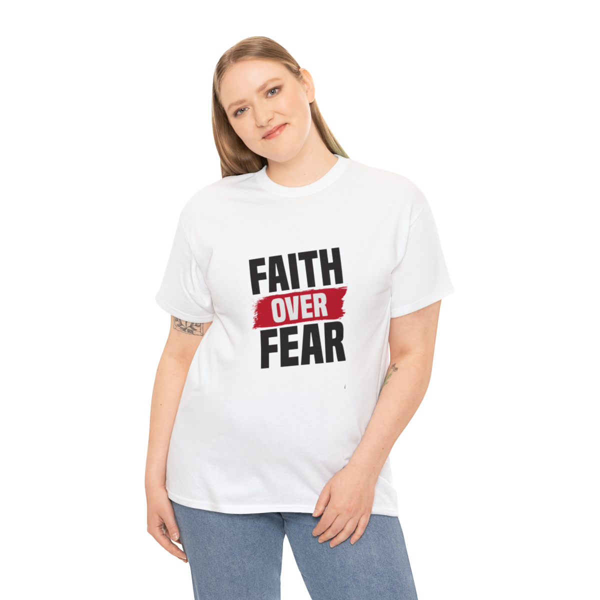 Faith Over Fear T-Shirt - Image 5