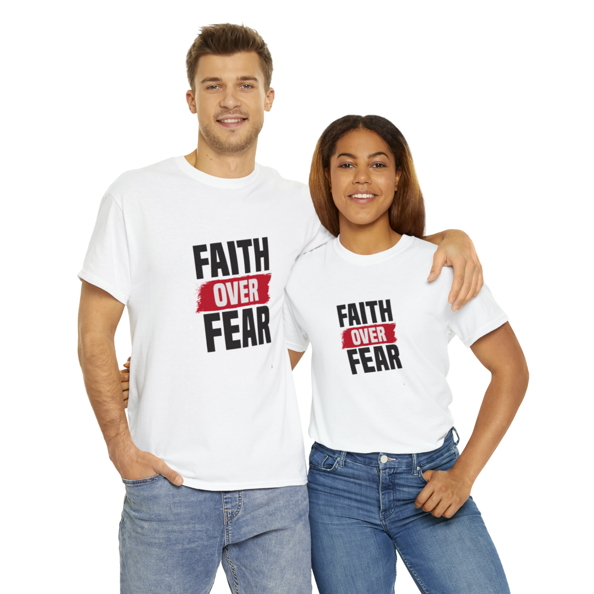 Faith Over Fear T-Shirt - Image 10